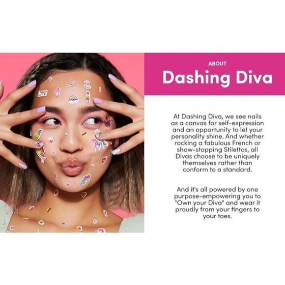 DASHING DIVA - NWT - Gloss Ultra Shine Gel Palette in Peppermint Marvel. Easy!🎄 - Picture 14 of 16